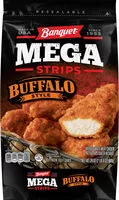 Mängden socker i Mega buffalo style breaded white meat chicken