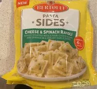 Mängden socker i Cheese and spinach ravioli