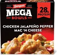 Mängden socker i Chicken jalapeno pepper mac 'n cheese