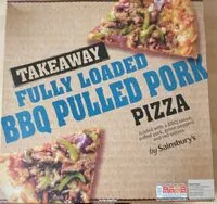 Mängden socker i Takeaway BBQ Pulled Pork Pizza