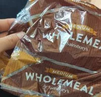 Mängden socker i Medium Wholemeal bread