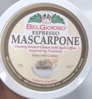Mängden socker i Espresso Mascarpone