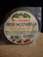 Mängden socker i Fresh mozzarella