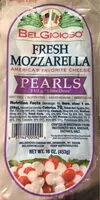 Mängden socker i Fresh Mozzarella Pearls