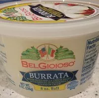 Mängden socker i Burrata