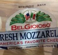 Mängden socker i fresh mozzarella