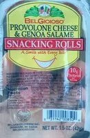 Mängden socker i Provalone cheese & genoa salame snacking rolls