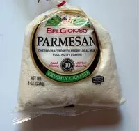 Mängden socker i Freshly Grated Parmesan