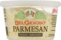 Mängden socker i Freshly Shredded Parmesan Cheese