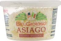 Mängden socker i Asiago Freshly Shredded