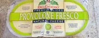 Mängden socker i Provolone Fresco