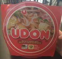 Mängden socker i Udon Premium Noodle Soup