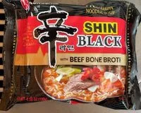 Mängden socker i Shin Black with Beef Bone Broth