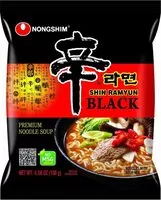 Mängden socker i Shin ramyun black packs with beef bone broth