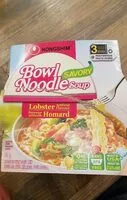 Mängden socker i Bowl Noodle Soup Lobster Artificial flavour