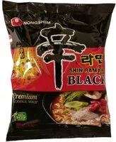 Mängden socker i Nouilles Shin Ramyun Black