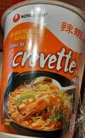 Mängden socker i mélange pour siupe saveur de crevettes