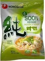 Mängden socker i Soon Veggie Noodle Soup