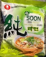 Mängden socker i Soupe aux nouilles et legumes