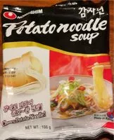 Mängden socker i Potato noodle soup