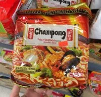 Mängden socker i Champong noodle soup