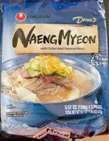 Mängden socker i Naeng myeon