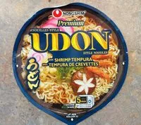 Mängden socker i Nouilles style UDON tempura de crevettes
