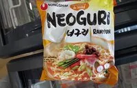 Mängden socker i Nongshim neoguri seafood& mild