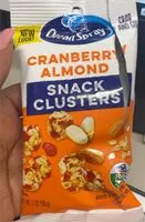 Mängden socker i Fruit Clusters Dried Cranberries