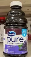 Mängden socker i Pure Unsweetened Concord Grape