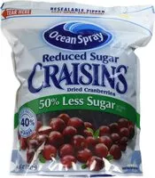 Mängden socker i Reduced sugar craisins dried cranberries