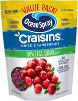 Mängden socker i 50% Less Sugar Craisins