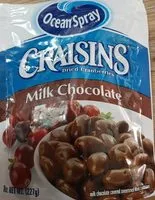 Mängden socker i Craisins milk chocolate dried cranberries