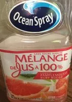 Mängden socker i Mélange de jus à 100%