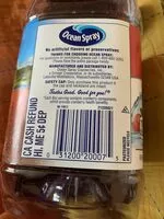 Mängden socker i Ocean spray, cranberry juice cocktail