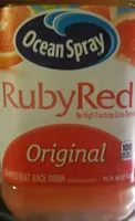 Mängden socker i Ruby Red Grapefruit Juice Drink, Original