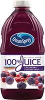 Mängden socker i No sugar added cranberry concord grape juice
