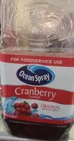 Mängden socker i Cranberry juice