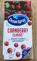 Mängden socker i Ocean Spray Cranberry Classic Juice Drink Carton