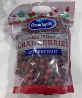 Mängden socker i Fresh premium cranberries