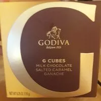 Mängden socker i G cube au chocolat au lait et une ganache de caramel