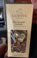 Mängden socker i Godiva Milk Chocolate Caramels