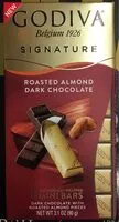 Mängden socker i Roasted Almond Dark Chocolate