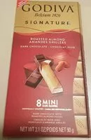 Mängden socker i Roasted Almonds - Dark Chocolate