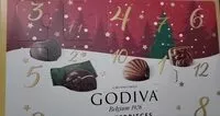 Mängden socker i Godiva 12 days of Godiva