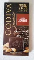 Mängden socker i Dark chocolate almond