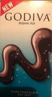 Mängden socker i Barra De Chocolate Godiva Com Sal Marinho
