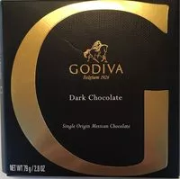 Mängden socker i Godiva Dark Chocolate