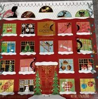 Mängden socker i Calendrier de l'avent