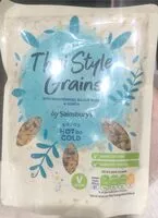 Mängden socker i Thai style grains